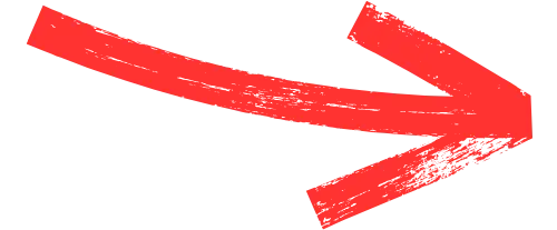 A decorative red arrow pointed right that looks like it was made with a thick marker.